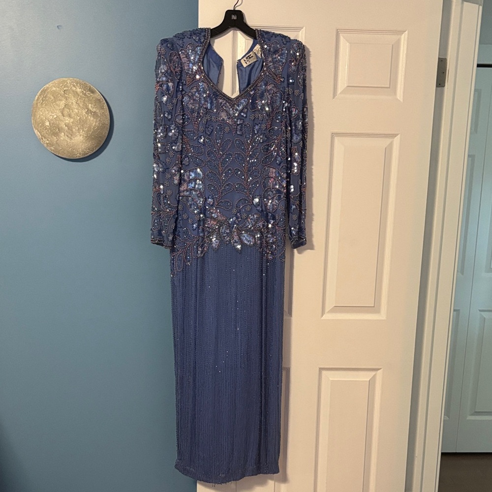Niteline Blue Beaded Dress